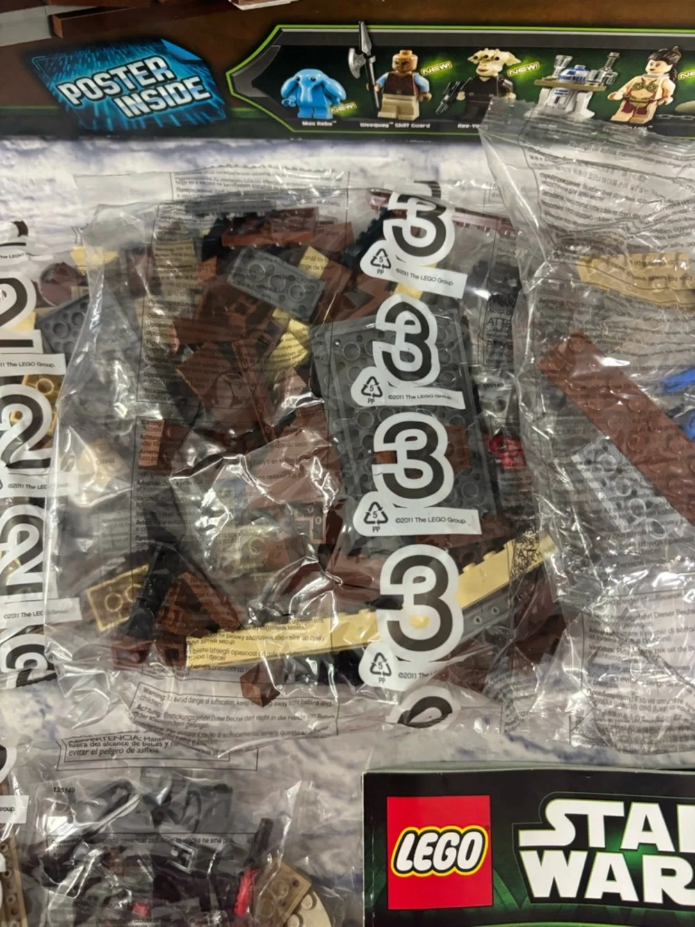 LEGO Star Wars: Jabba's Sail Barge (75020) 98% Complete Read Description RETIRED